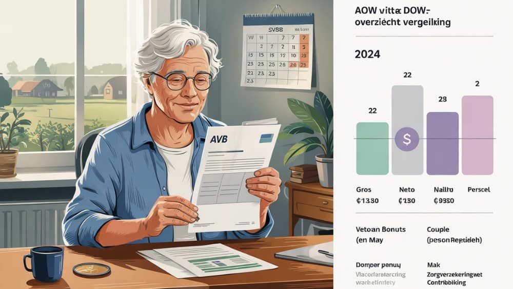 AOW bedragen van tweeduizend