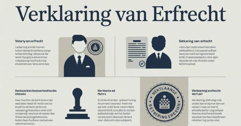 Wanneer heb je een verklaring van erfrecht nodig bekijk hier alle regels en de uitleg