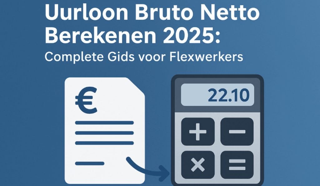 Uurloon berekenen in 2025 – Bruto & Netto Duidelijk Uitgelegd