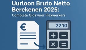 Uurloon berekenen in 2025 – Bruto & Netto Duidelijk Uitgelegd